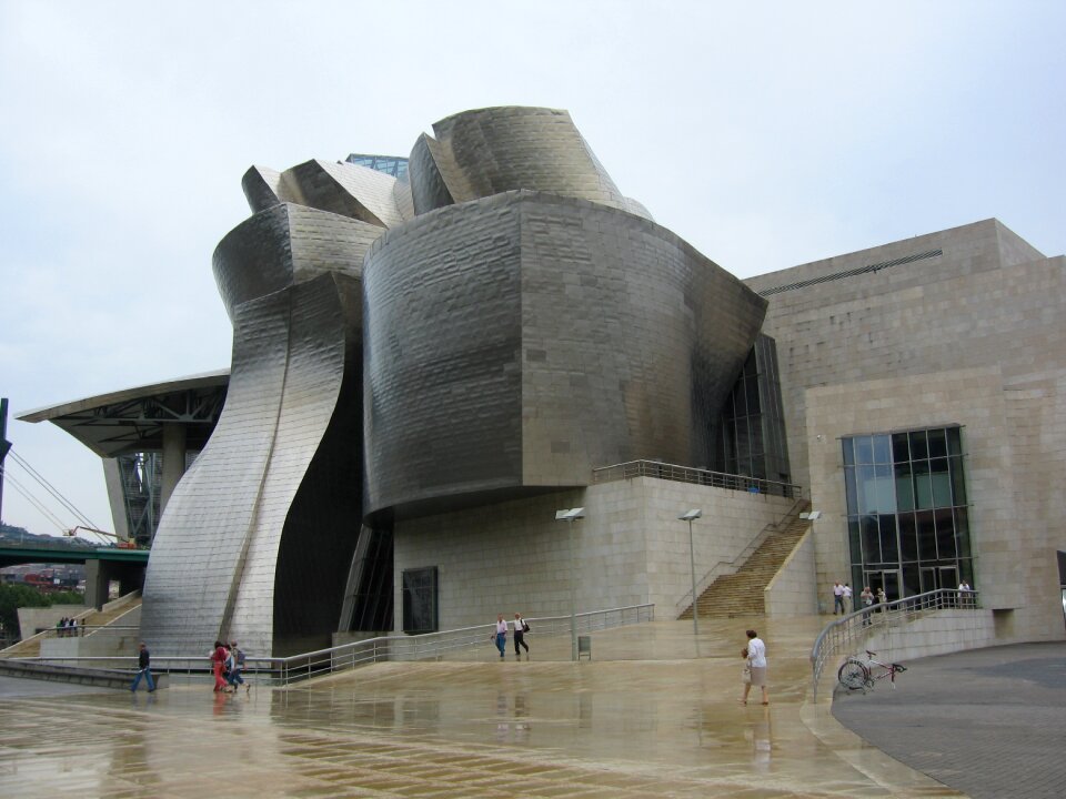 Architecture modernistic metallic