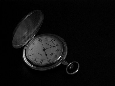 Pocket watch hour s time photo