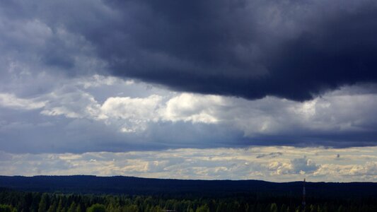 Storm risk the skyline photo