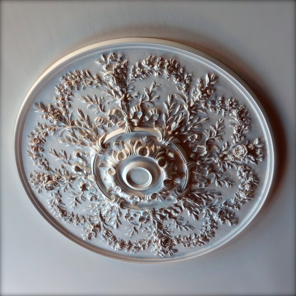 Kattorosetti ornament plaster ornaments