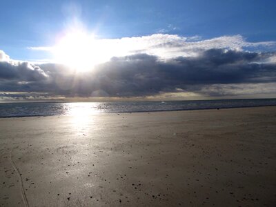 Sky abendstimmung sunbeam