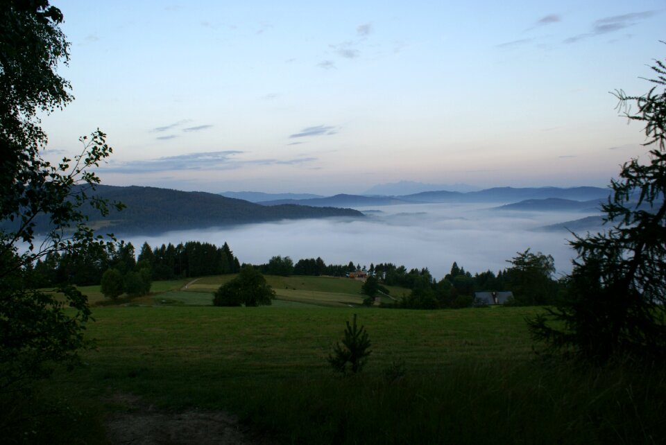 Meadow mountains tatry