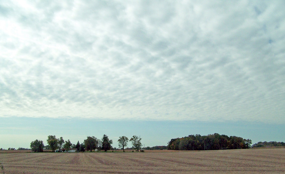 Clouds landscape midwest