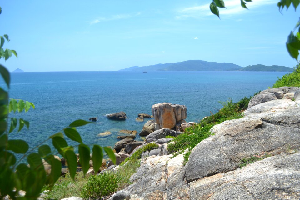 Blue sky summer
