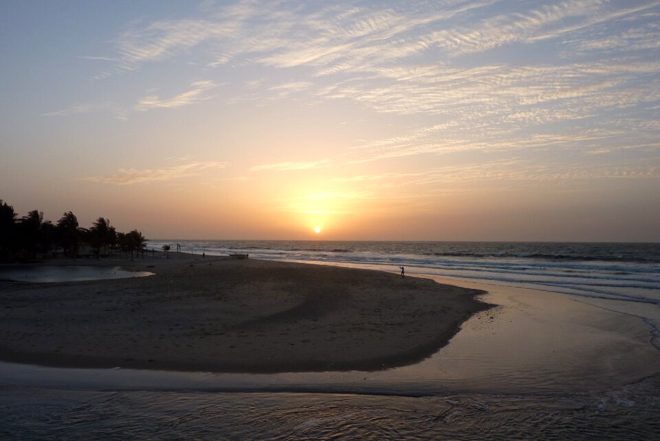 Sun sea sunset