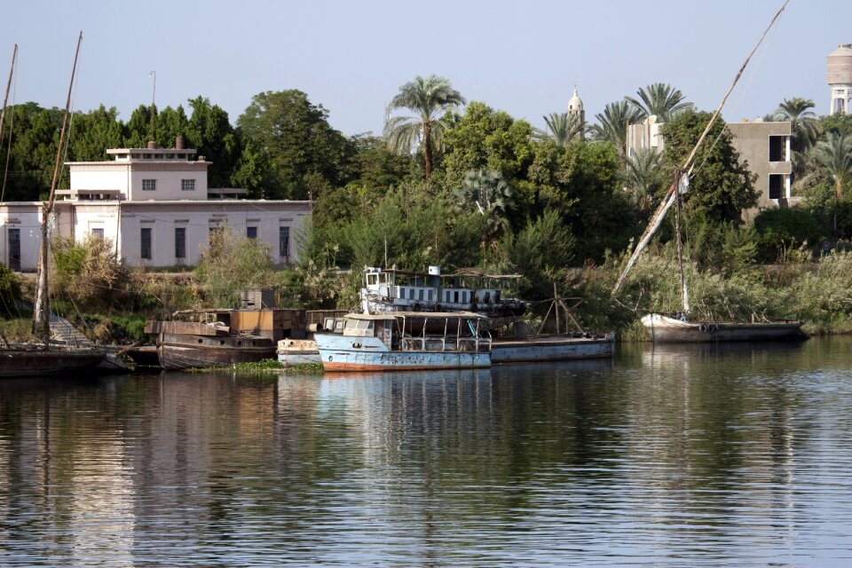 River disused boats derelict