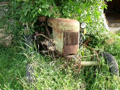 Vehicle metal rusted photo