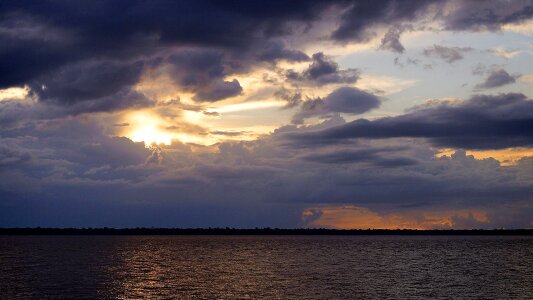 Guajará bay bethlehem sunset