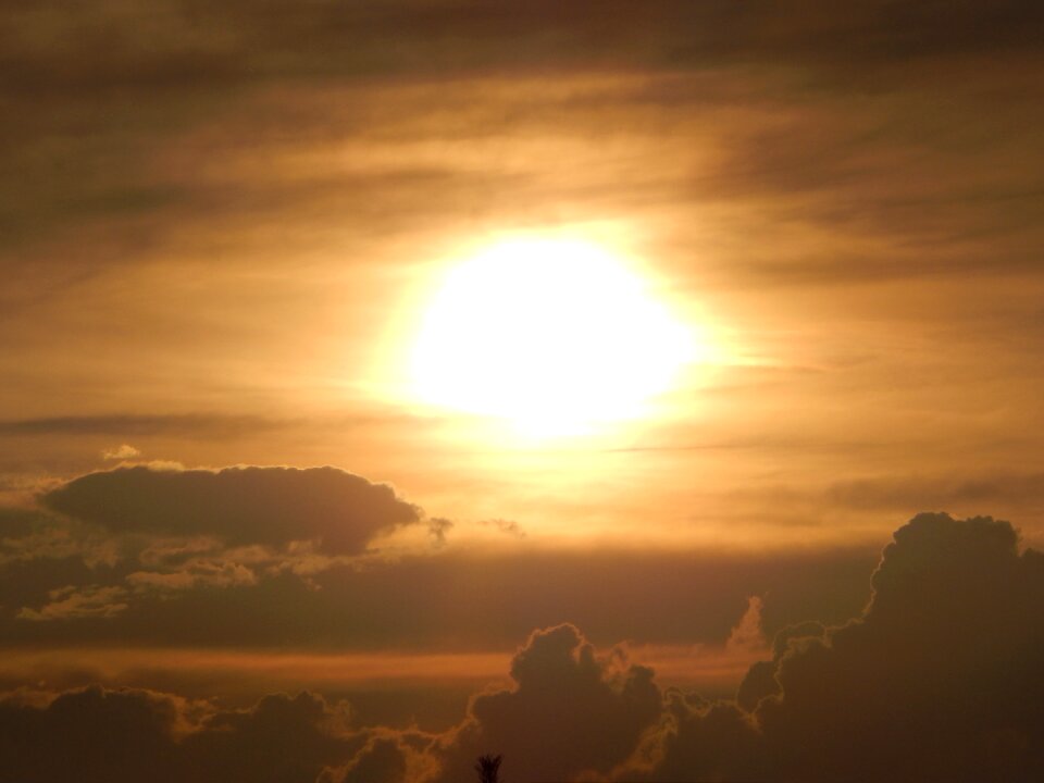 Light clouds west