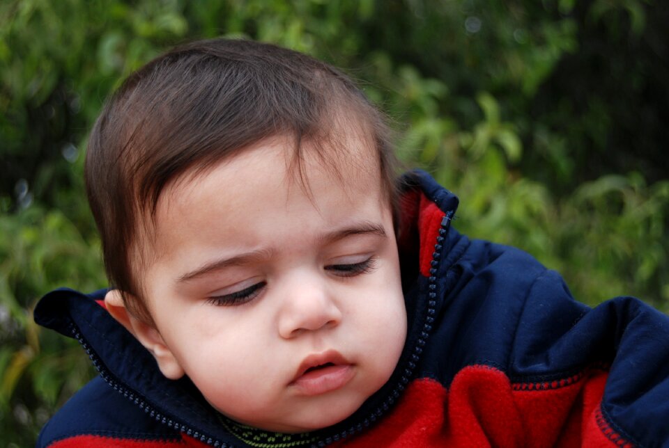 Cute childhood face