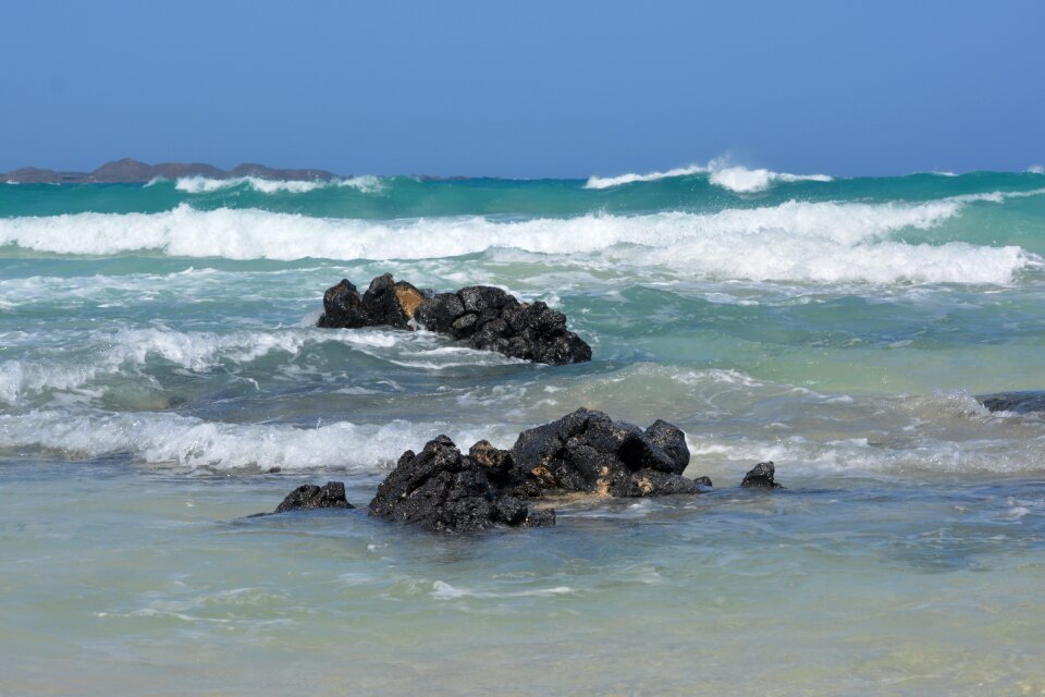 Coast nature waves