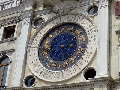 Italy st mark's square zodiac