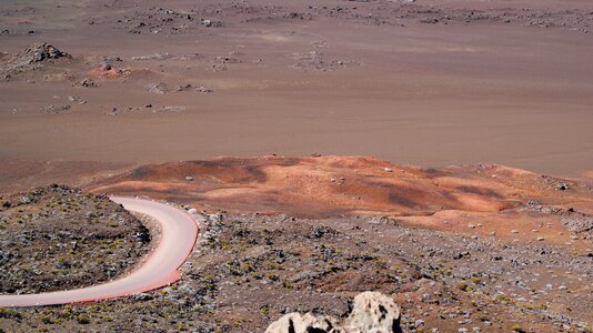 Piton of the furnace desert sand