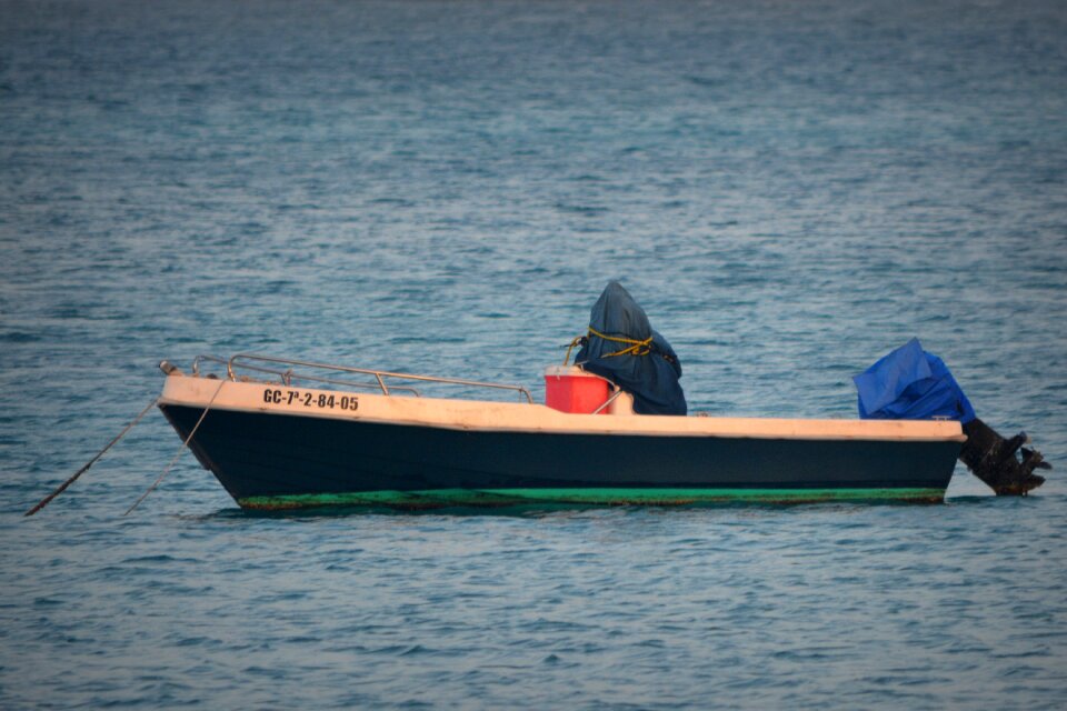 Boat sea fishing boat photo