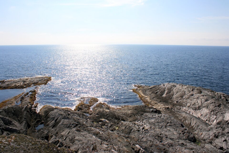Coast rocky calm