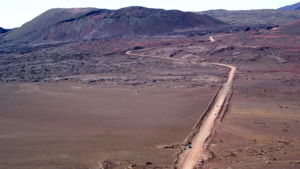 Piton of the furnace desert sand