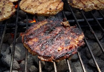 Meat food smoke