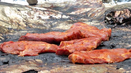 Proteins pork schnweinenackensteaks