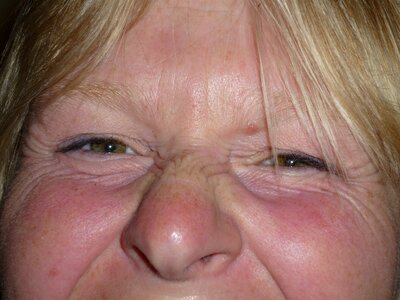 Blond eyes cosmetics