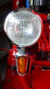 Red nose oldtimer light