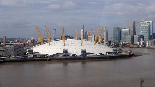 O2 arena river thames