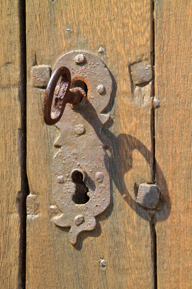Iron fitting locks to