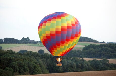Flying balloon nature