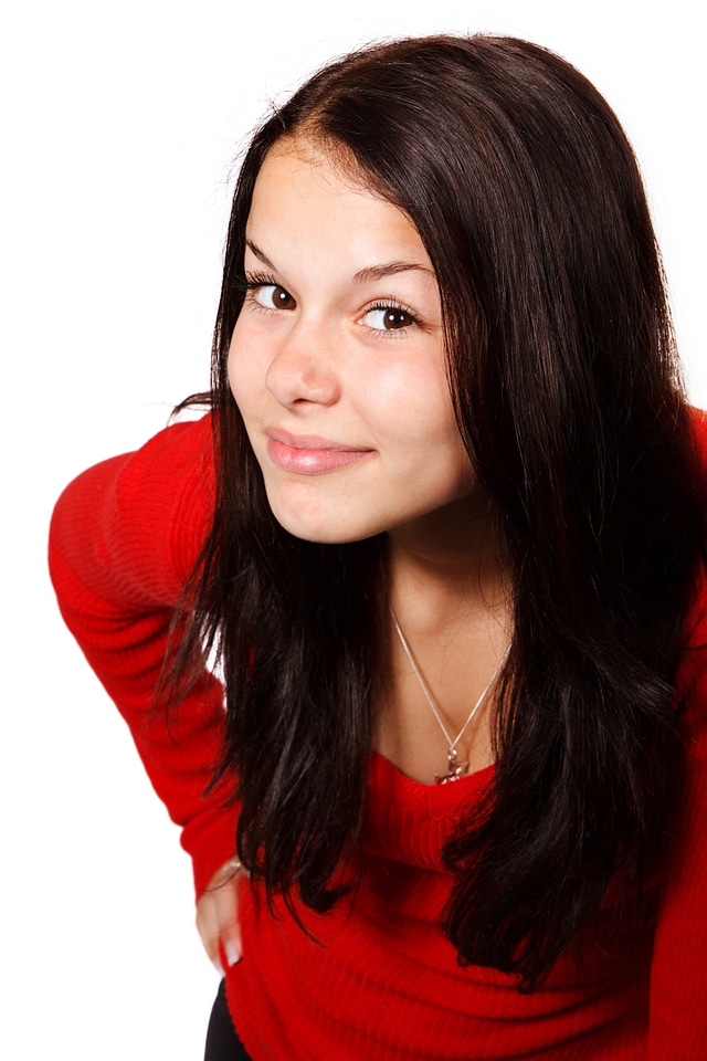 Face female gesture