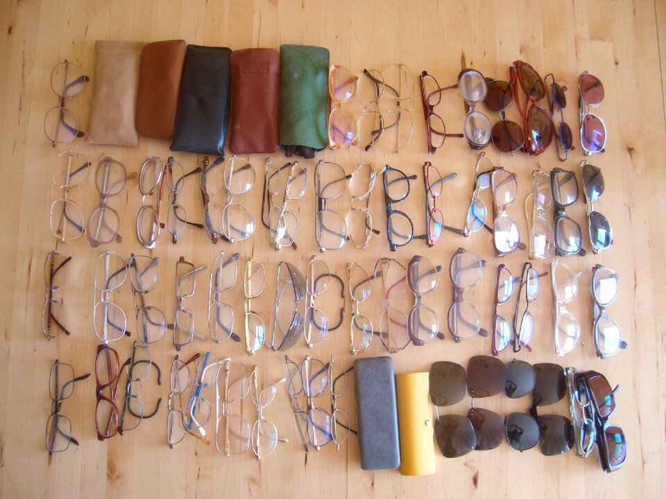 Fashion glass eye glasses