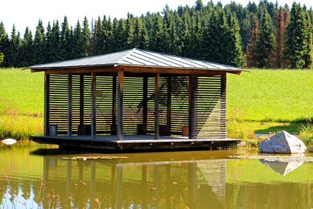 Gazebo sit rest photo