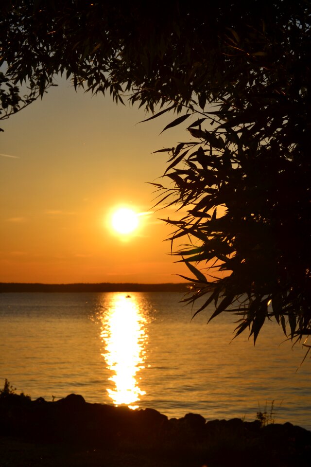 Finland lake beach photo