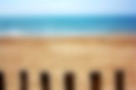 Background bokeh ocean