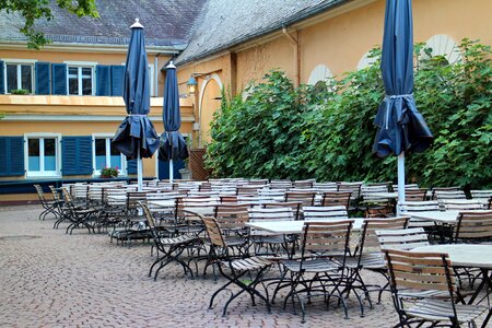 Garden chairs chairs table photo