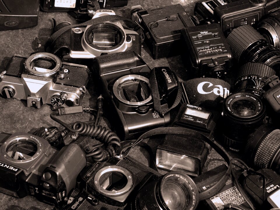Photography equipment spare parts
