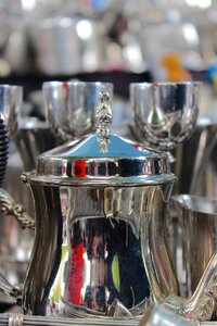 Antique shiny polished