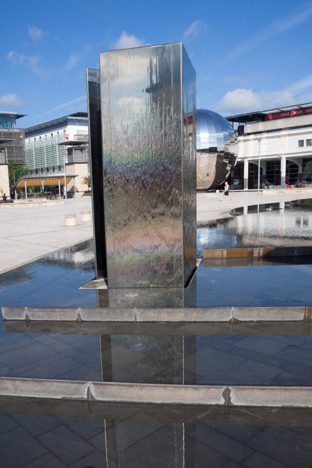 Fountain planetarium glass