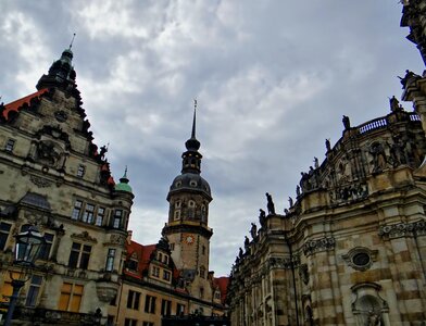 Steeple cathedral building