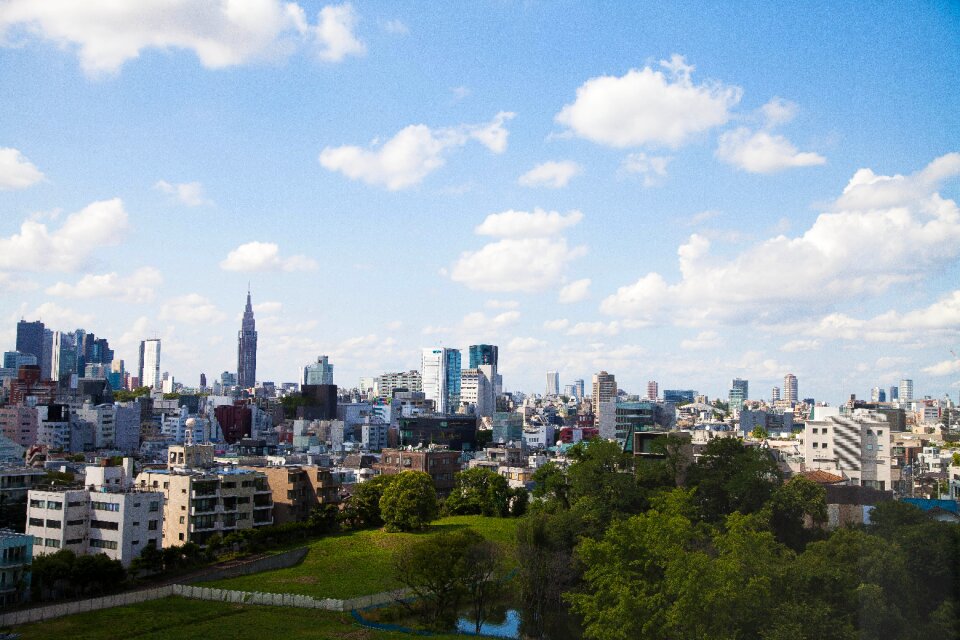 Skyline asia scene