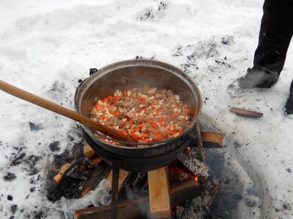 Goulash pot winter