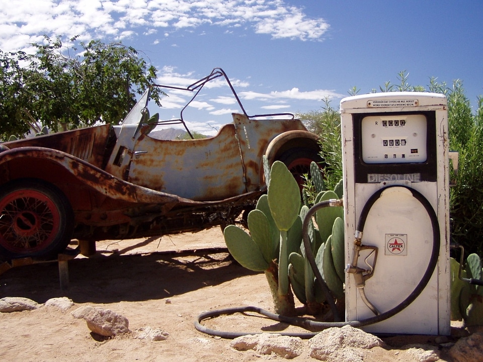 Old petrol stations namibia