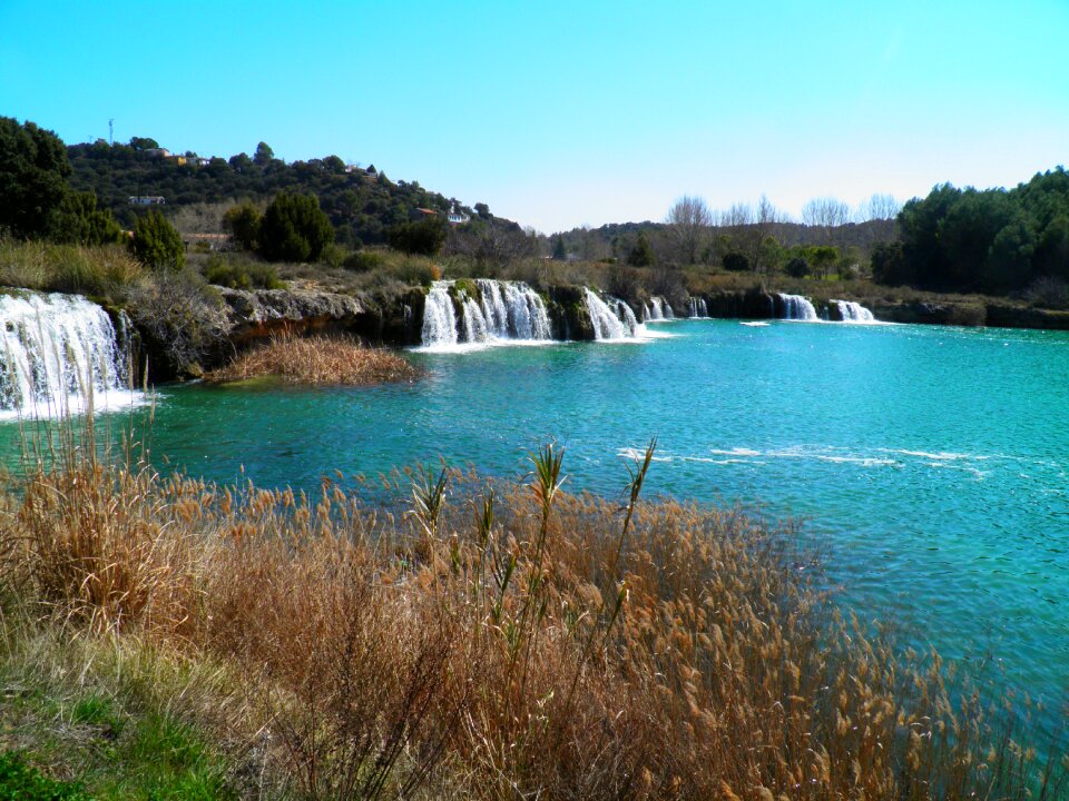 Spain waterfall landscape