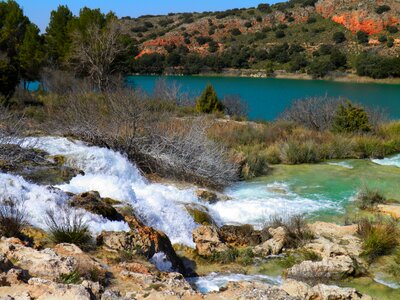 Water landscape lagoons of ruidera