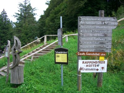 Rise summit hinweisschilder