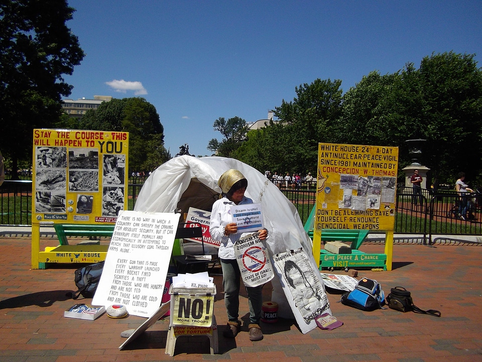 Demonstration protest politics