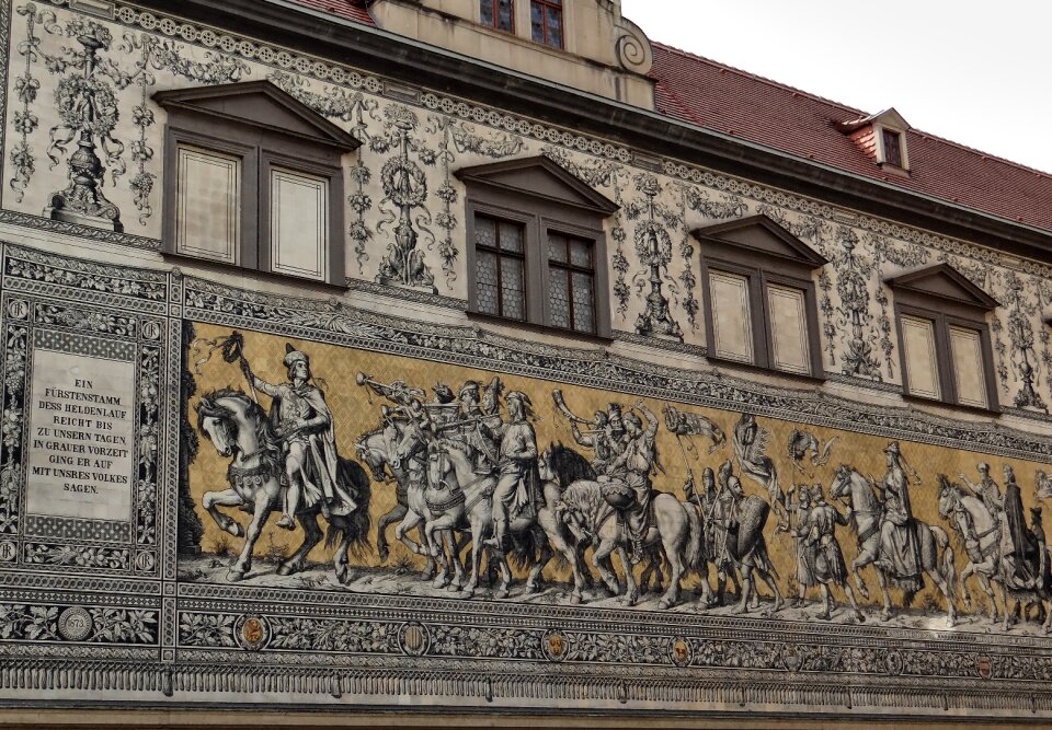 Landmark historically saxony