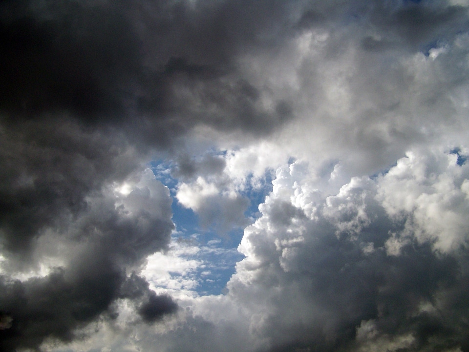 Weather dramatic thunderstorm