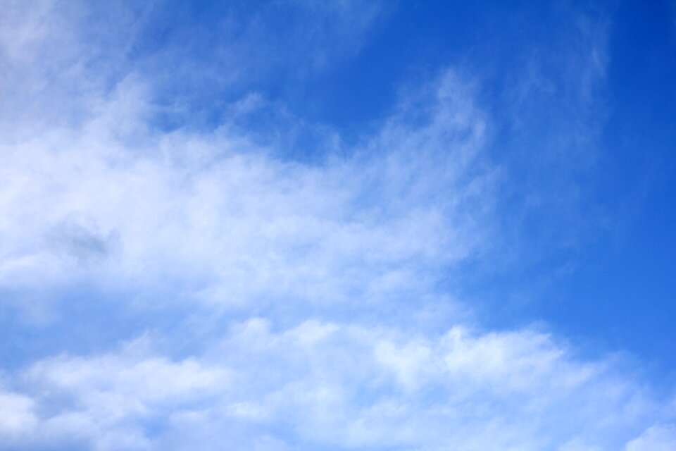 Sky clouds blue