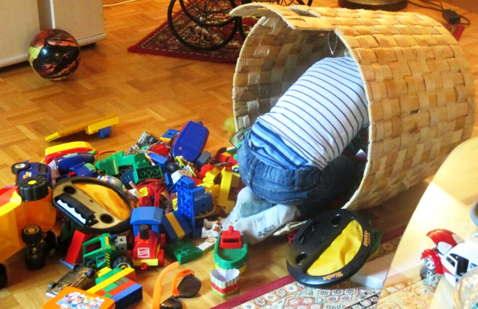 Toys basket fun