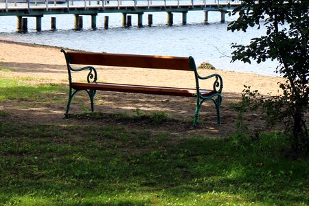 Waters bench out photo