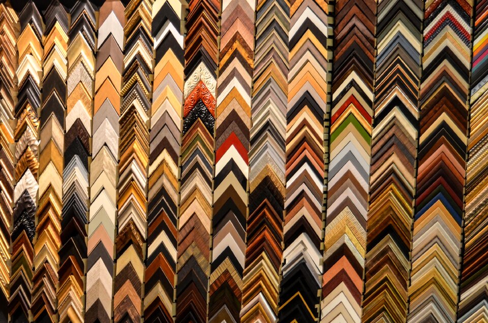 The structure of the wallpaper